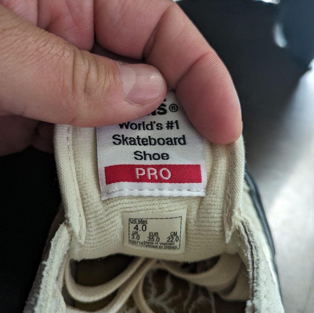 Vans Old Skool Pro Lizzie Armanto Antique Black Women 5.5 Suede 082025 - Picture 12 of 12